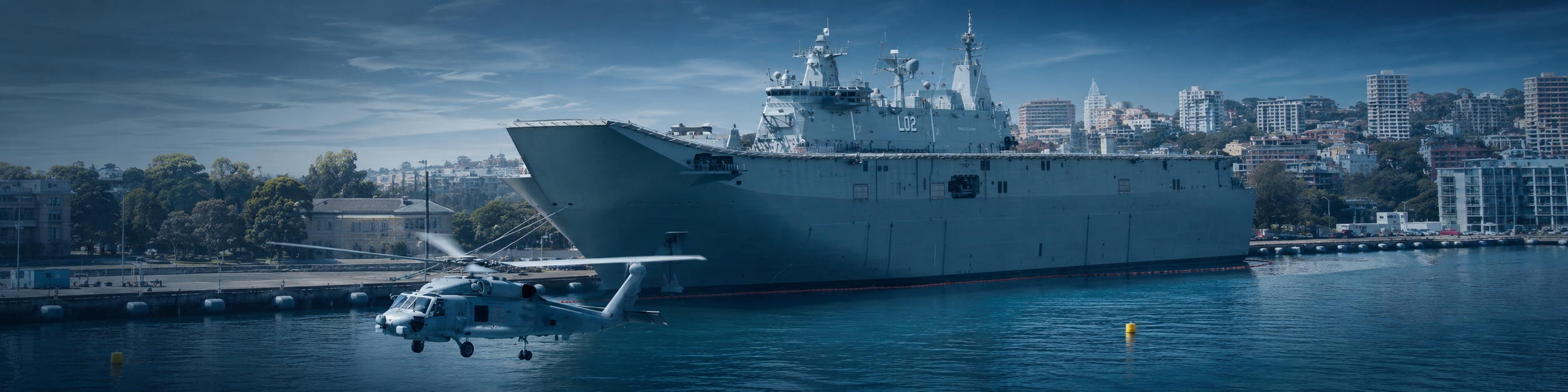 Defence — amphibious landing helicopter dock